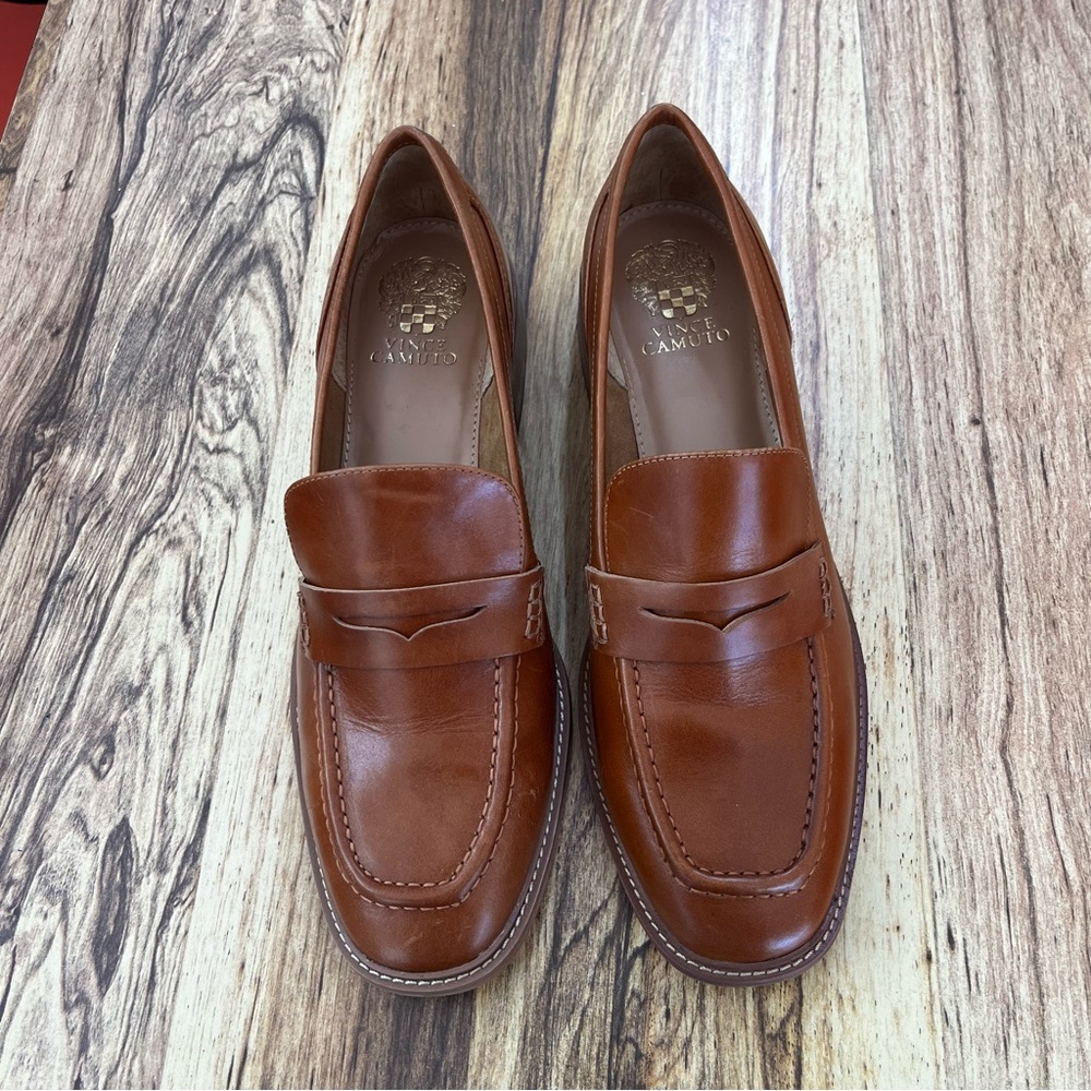 Brown Leather Men's Loafers